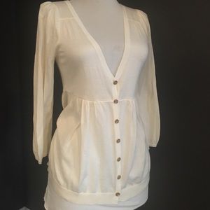 Juice Couture button up V-neck cardigan